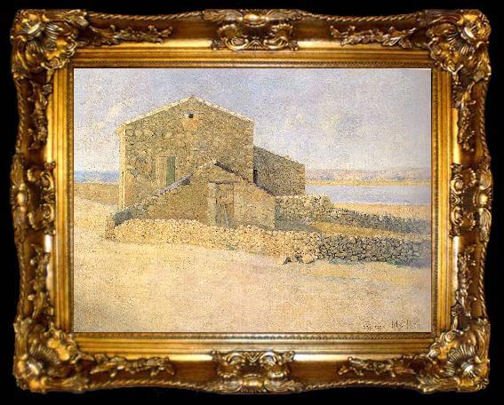 framed  Maillol, Aristide House in Roussillon, ta009-2